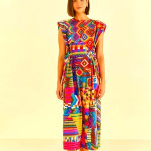 FARM Rio Summer Patches T-shirt Dress